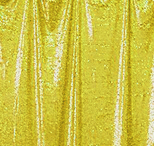 yellow florida photo booth rental curtain