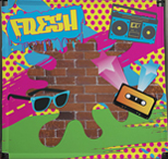 80s spandex florida photo booth rental curtain